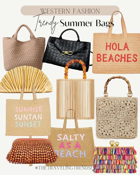 Trendy summer bags, beach bag ,travel 

#LTKItBag #LTKFindsUnder100 #LTKTravel