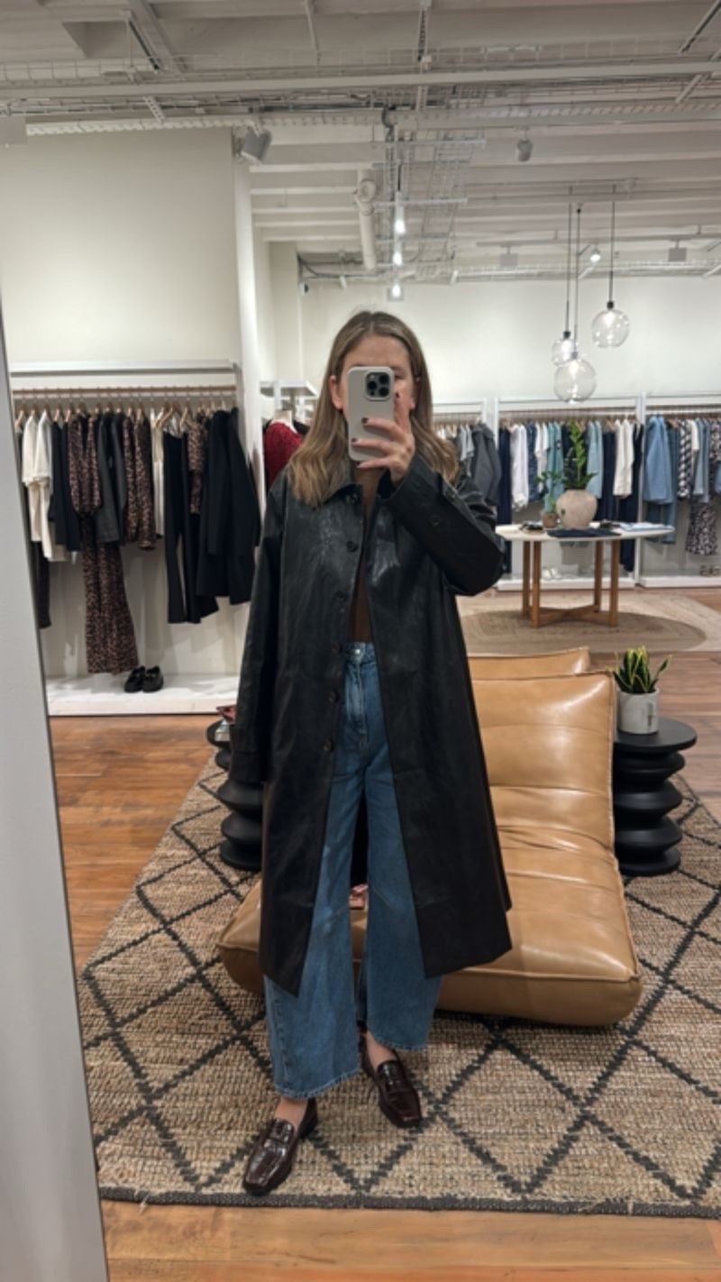 Size down in the jacket. The perfect work pants and a cozy sweater to go with them. But these pants look good with everything, including a blazer or a blouse. I'm wearing my usual size 6 in Sezane. Make sure to check out the tailored hem! Size down in the sweater. How cute would this skirt look with boots? It's the softest skirt I've ever worn, and it's super flattering in person! Wear this throughout the holidays and winter, whether you pair it with a fair isle sweater or a blouse. I'm wearing size small, so I'd recommend sizing down if you're between sizes. It's also on sale right now. Last are these really fun and super warm pants. Perfect for the office with boots or flats, but also love for the weekend with sneakers or casual boots.


#LTKHoliday #LTKgrwm #LTKGiftGuide