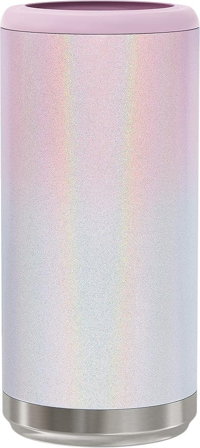 Maars Skinny Can Cooler for Slim Beer & Hard Seltzer | Stainless Steel 12oz Sleeve, Double Wall V... | Amazon (US)