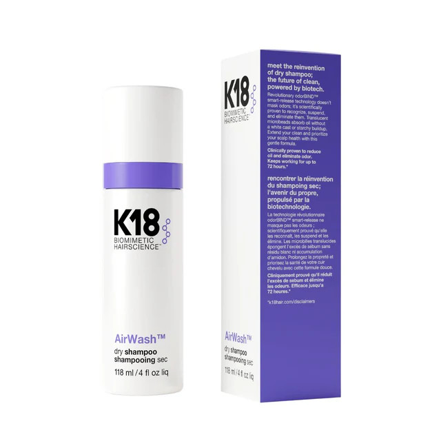 K18 Airwash Dry Shampoo | Millies.IE