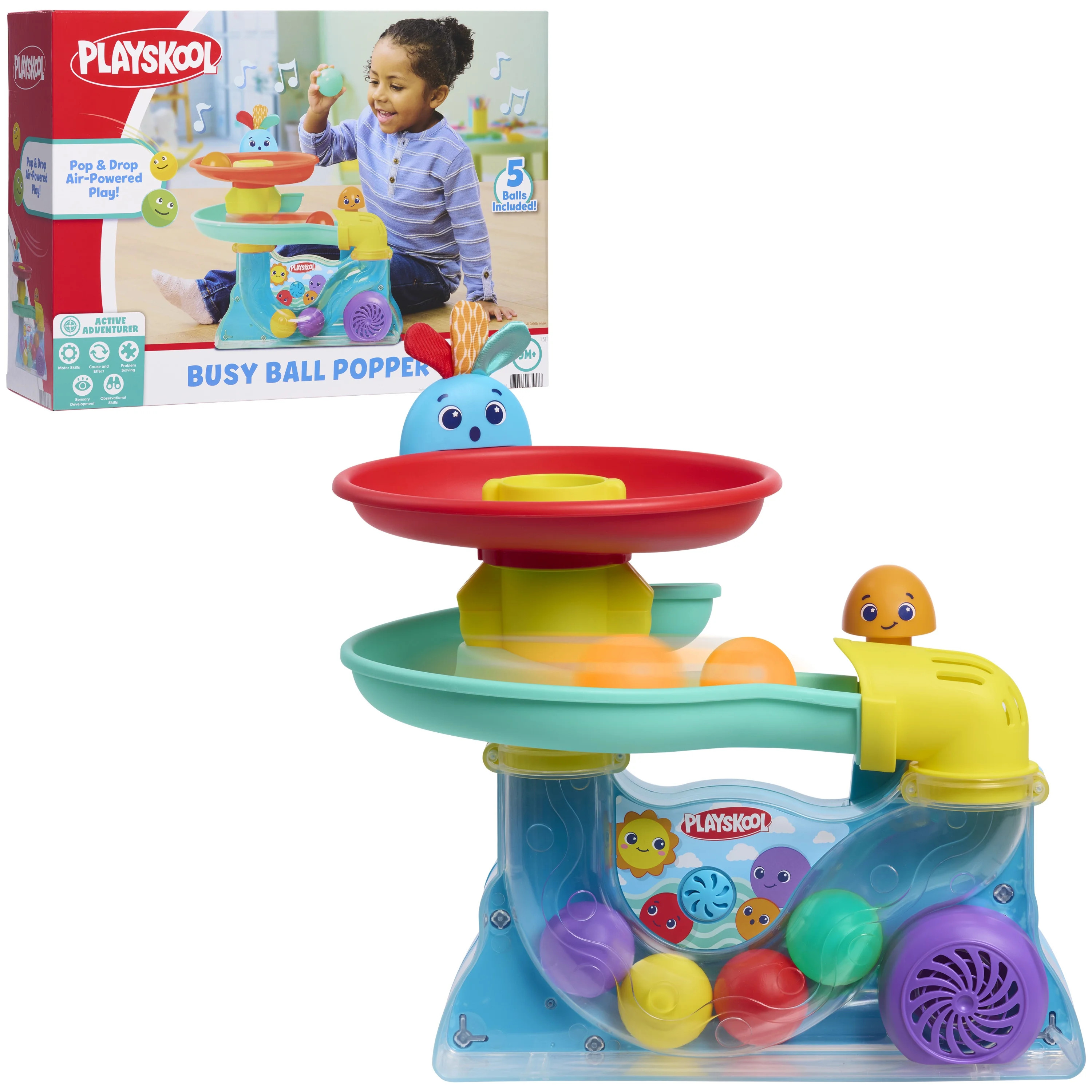 Playskool Busy Ball Popper Interactive Toy with Music and Sound Effects for Toddlers | Walmart (US)