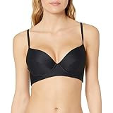 RACHEL Rachel Roy Women's Laced Back Buster Swim Top, Black, S | Amazon (US)