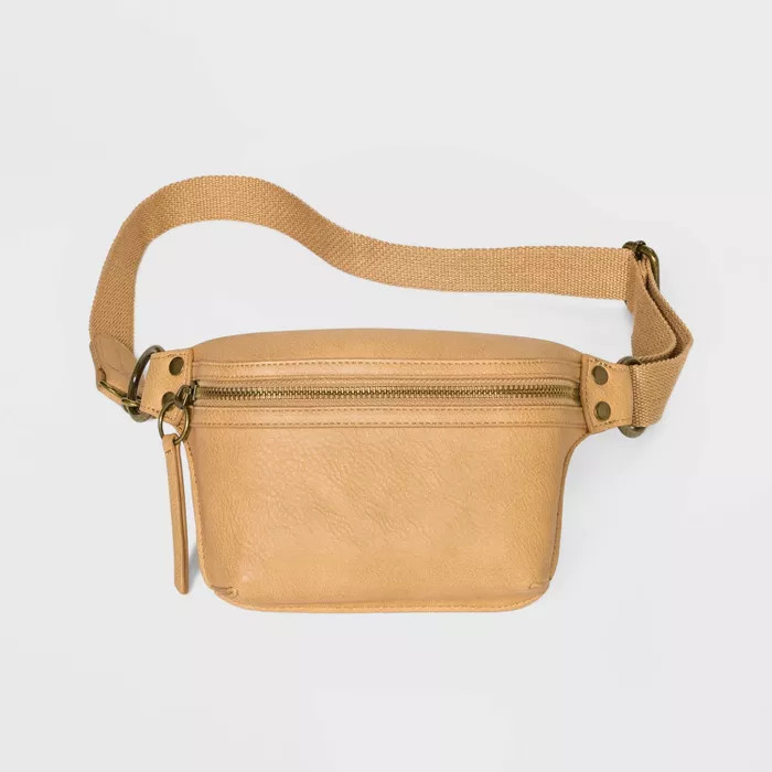 Women's Fanny Pack - Universal Thread™ Beige | Target