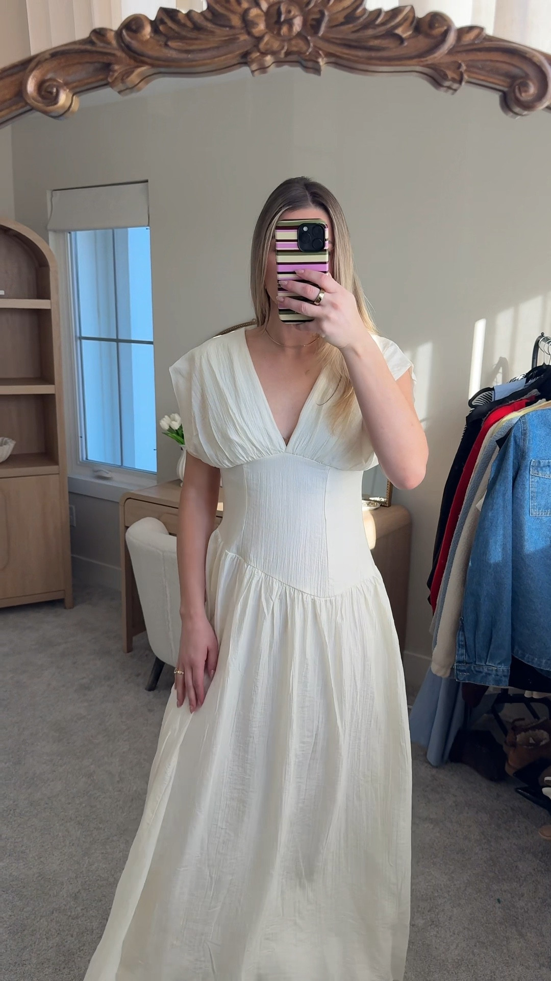 Perfect bridal occasion dress or just a pretty summer dress🤍

#LTKWedding #LTKootd #LTKSeasonal