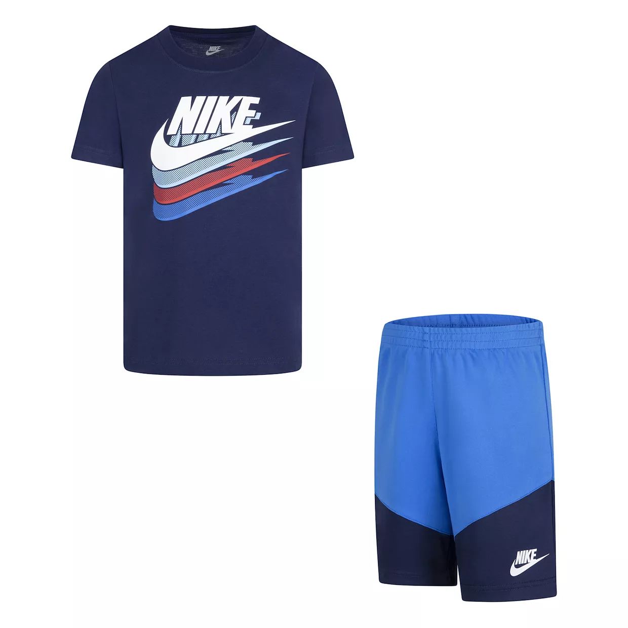 Boys 4-7 Nike Multi Icon Graphic Tee & Shorts Set | Kohl's