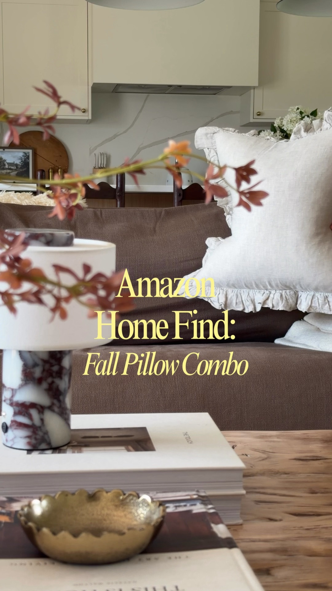 the easiest little switch for fall 🍂

I wanted something that felt warm + seasonal without going full-on fall decor, and this Amazon pillow combo was exactly it. the mix of brown, florals + soft neutrals adds just enough of that cozy autumn feel without changing the whole room.

#LTKfall #LTKsale #LTKhome