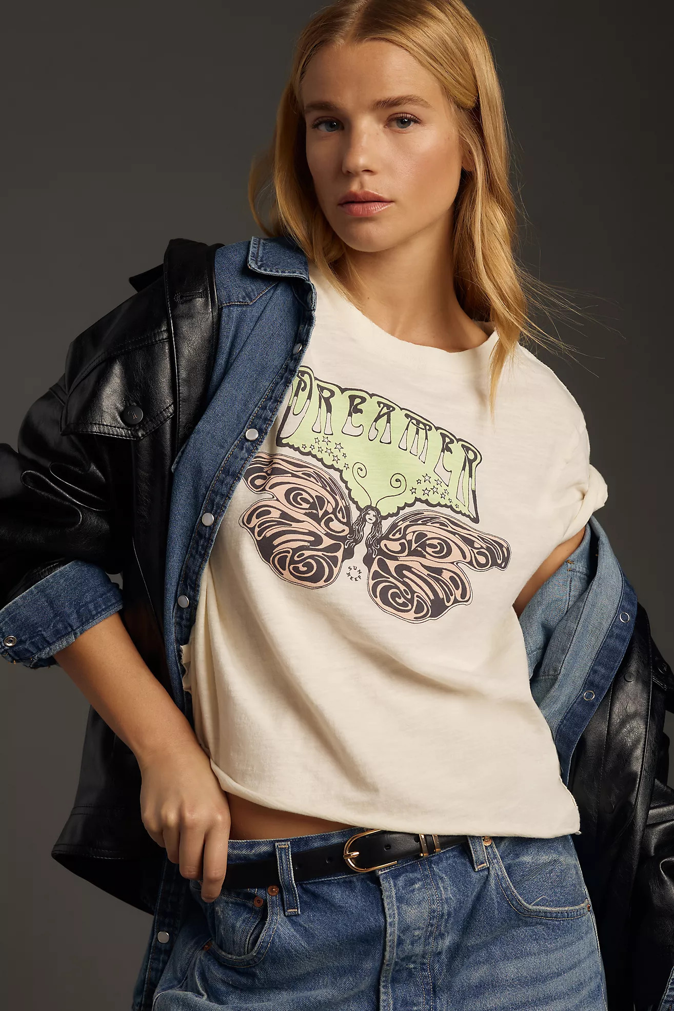 Sun Keep x Anthropologie Dreamer Graphic Tee | Anthropologie (US)
