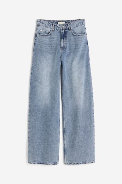 Wide Regular Jeans | H&M (UK, MY, IN, SG, PH, TW, HK)