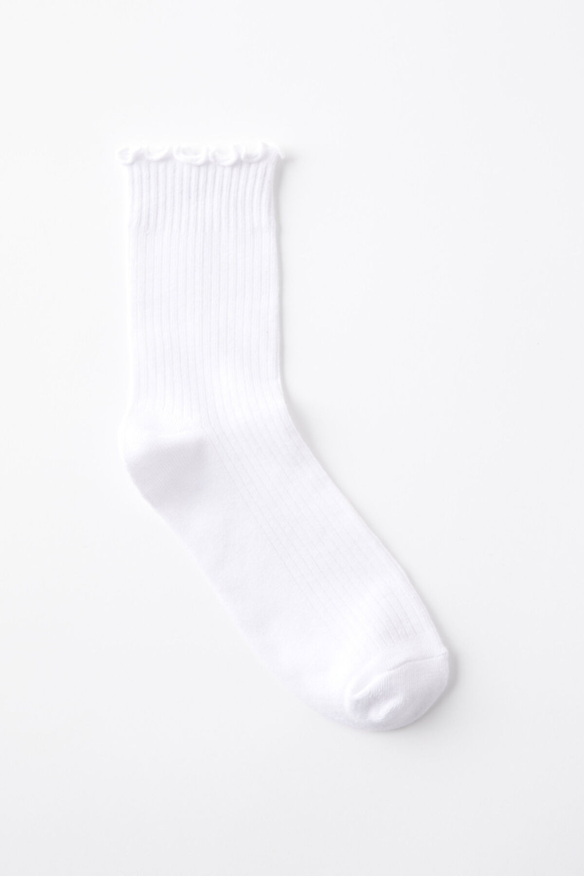 Frill Ribbed Crew Sock | Cotton On (ANZ)