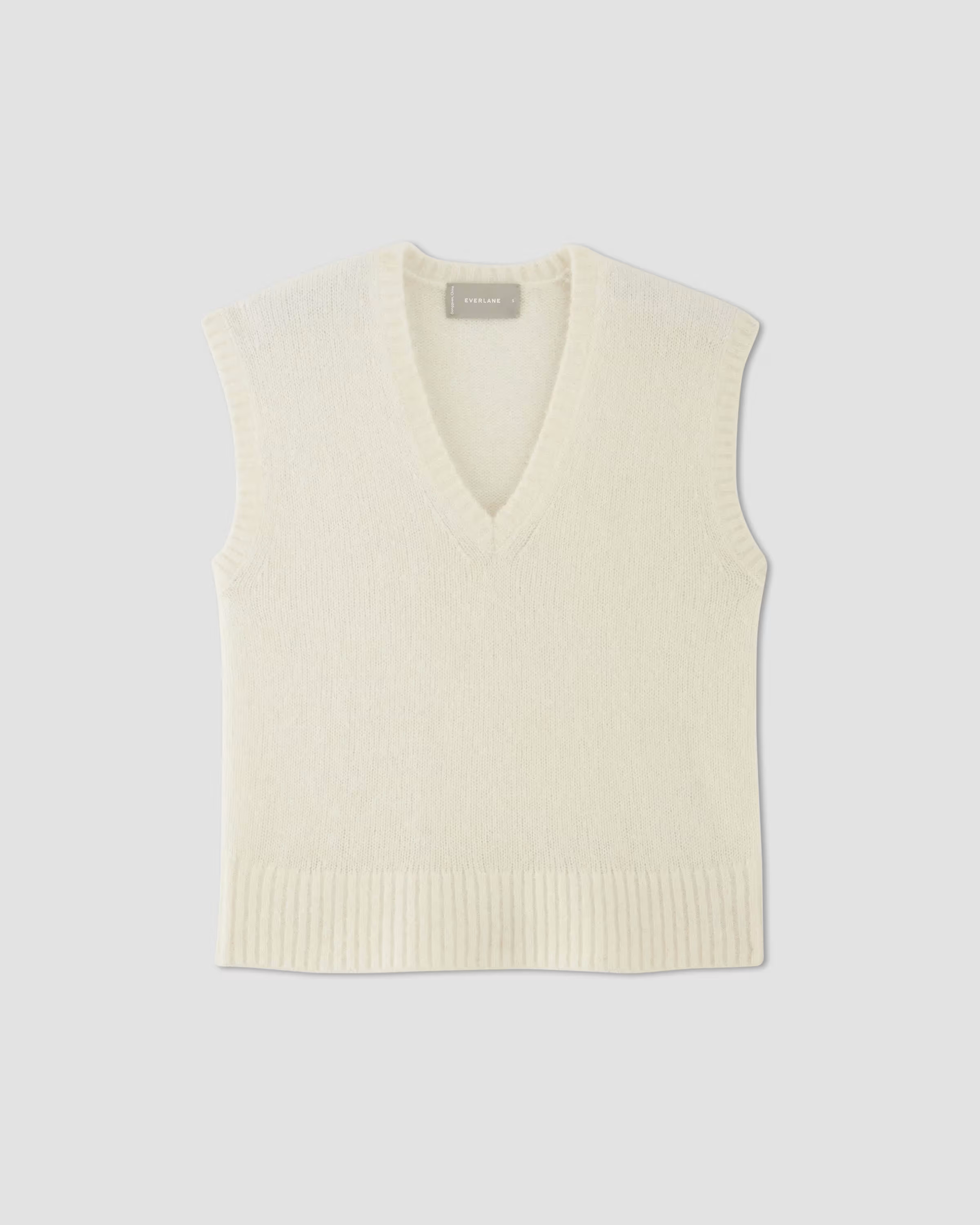 The Alpaca V-Neck Vest | Everlane