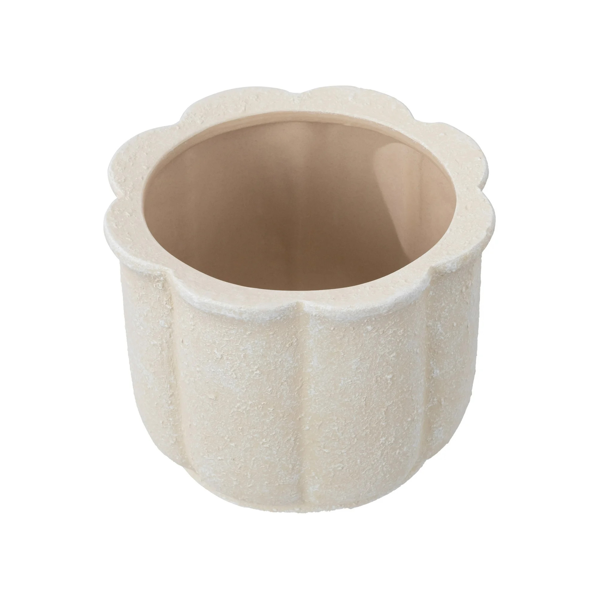 My Texas House Ceramic Flower Planter Peach 8 inch | Walmart (US)