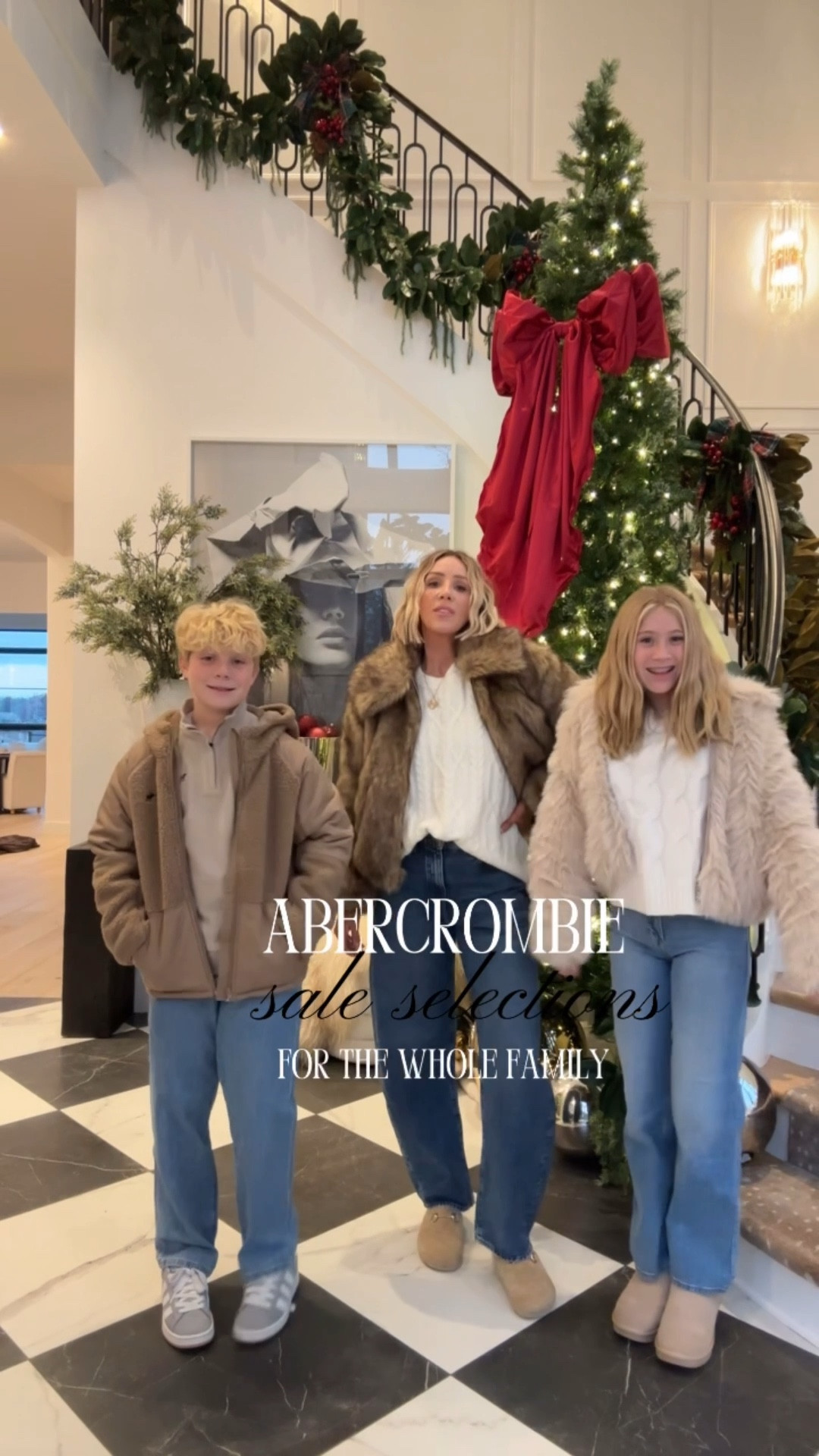 #abercrombiepartner Cyber week at @abercombie Kids is here! Get 40% off everything from the kids site. Use code: “CYBERAF” for an additional 15% off. Offer valid in stores and online from 11/24/2025-12/1/2025 in US/CA. Excludes clearance and gift cards. Online price reflects discount. *Use code CYBERAF to get an additional 15% off everything in stores and online at checkout from 11/24/2025-12/1/2025 in US/CA. Excludes clearance and gift cards. See details online #abercrombiekids 