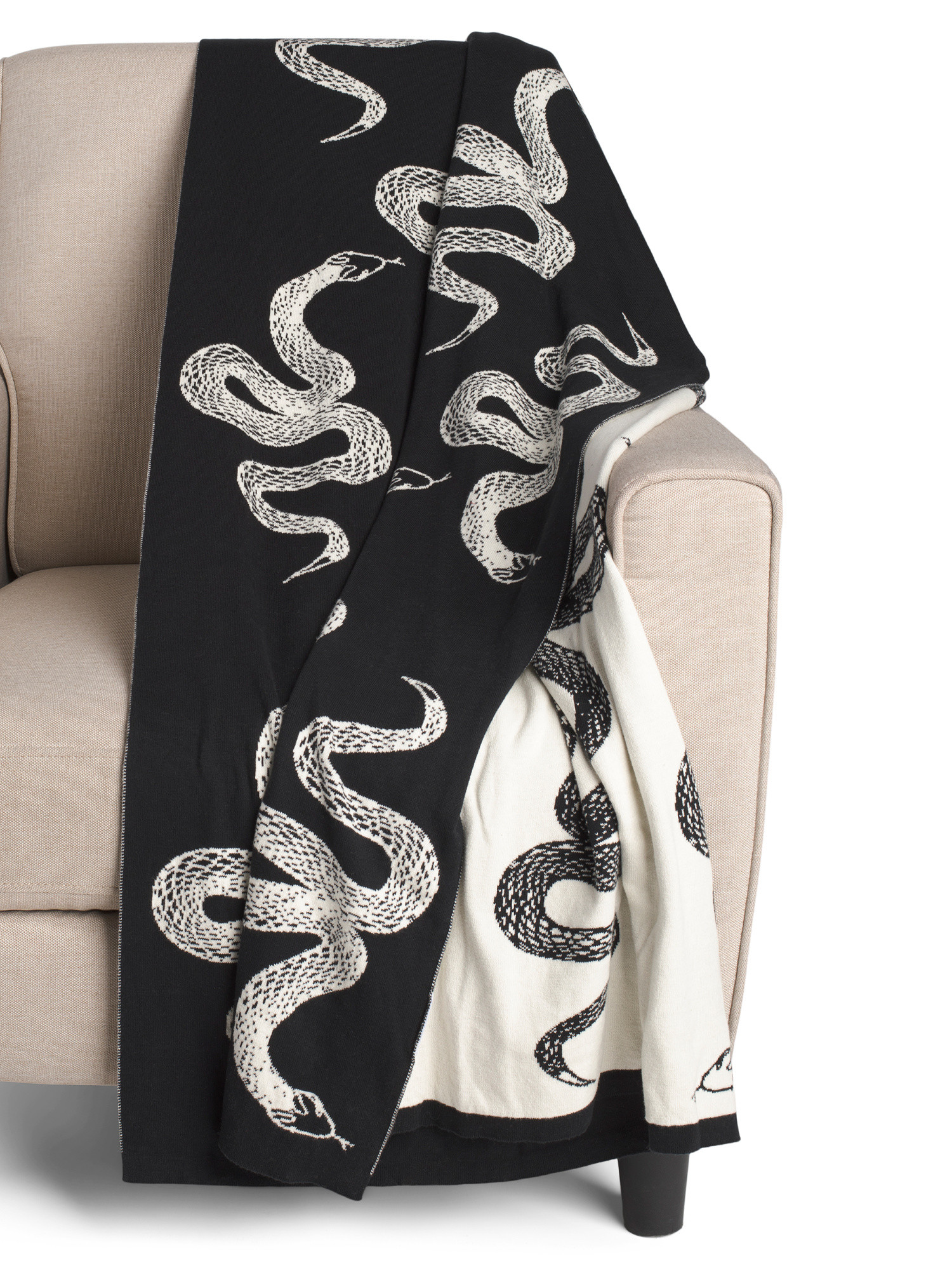 Made In India Snakes Throw | Pillows & Decor | Marshalls | Marshalls