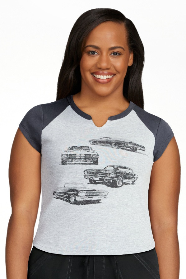 Auto Women's Graphic Tee with Short Sleeves, Sizes XXS-XXL | Walmart (US)