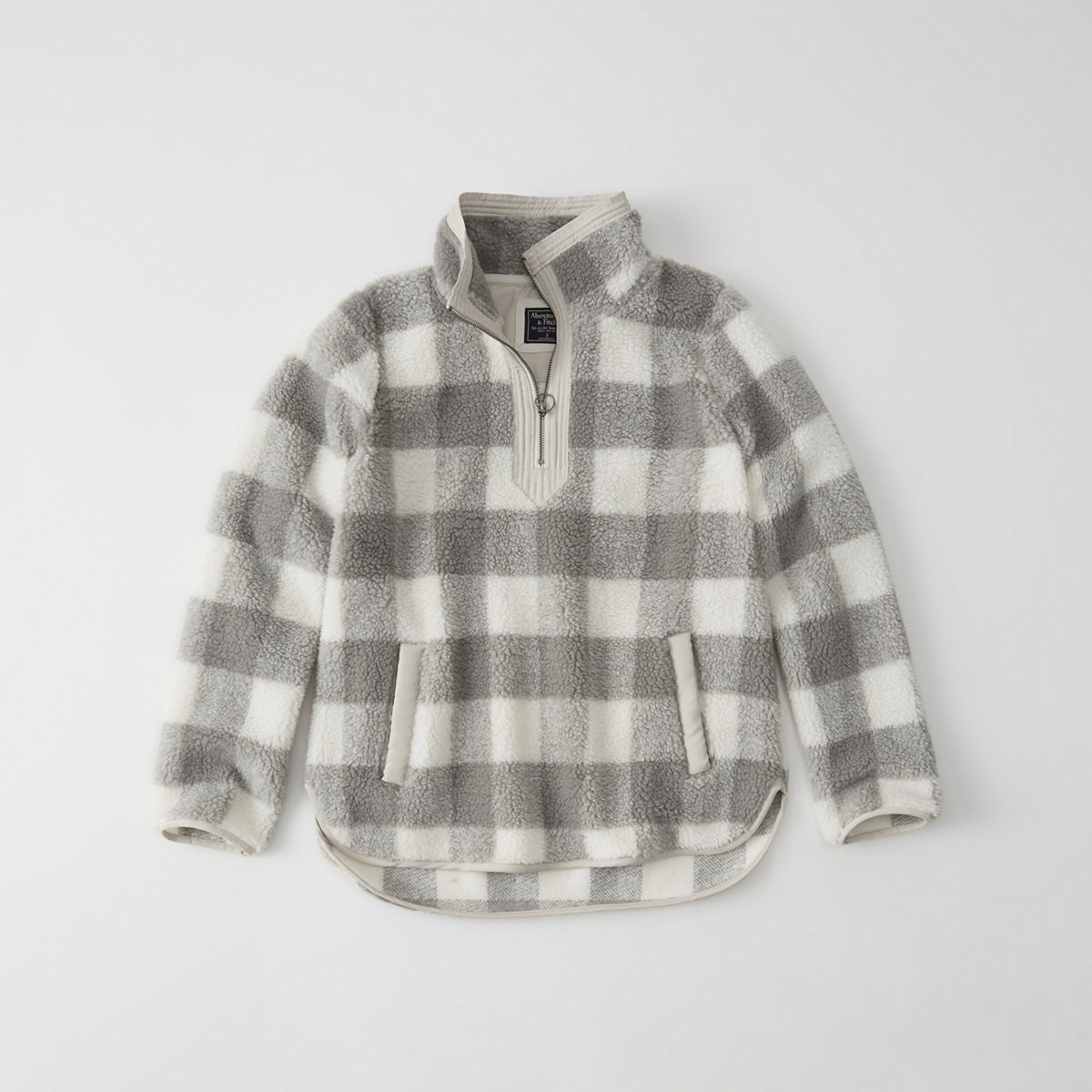 Sherpa Half-Zip Pullover | Abercrombie & Fitch US & UK