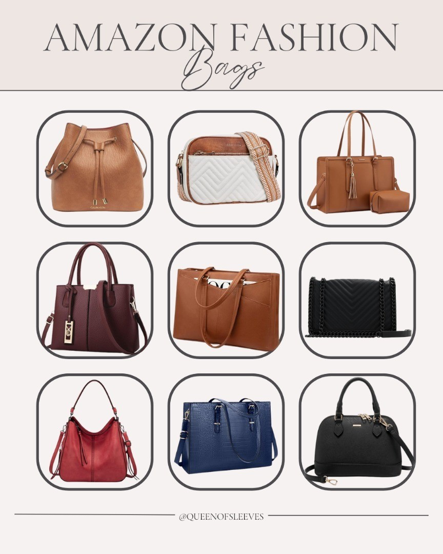 9 Stylish Amazon Bags for Every Occasion! Work, play, and everything in between 💼👜 amazon fashion bags / affordable handbags / stylish work bags / amazon purses / leather tote bags / midsize style accessories / amazon handbags 2025 / cute everyday bags / fall fashion bags / bags under $50 / amazon shoulder bags / minimalist handbags / work to weekend bags / black crossbody purse / office style essentials

#LTKStyleTip #LTKFindsUnder50 #LTKFindsUnder100