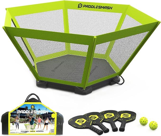 PaddleSmash - Outdoor Yard Games - Beach Games - Games for Adults and Family Comes w/ 4 Picklebal... | Amazon (US)