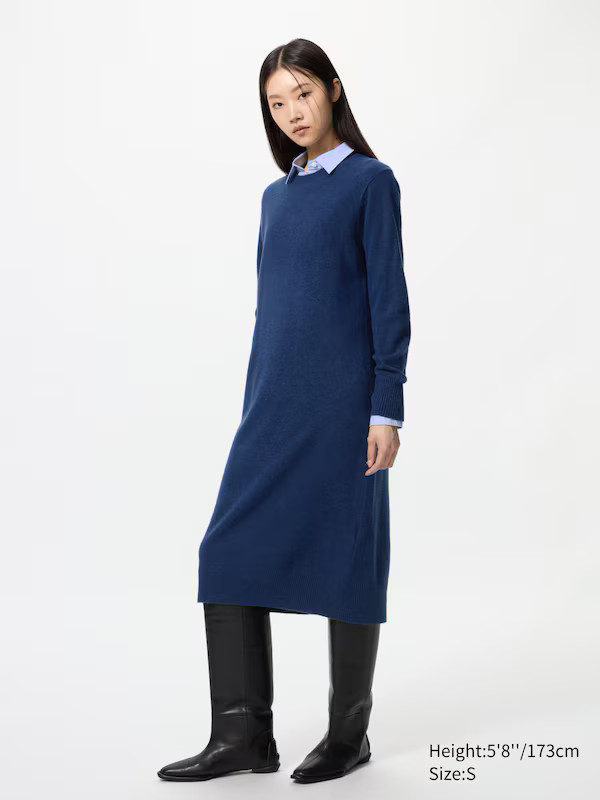 Robe en maille soufflée Yarn™ | Uniqlo FR