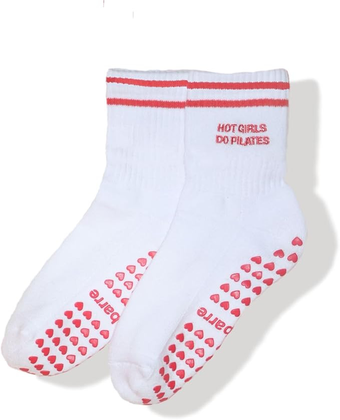 Hot Girls Do Pilates PIlates Socks - Barre Socks - Grip Socks | Amazon (US)