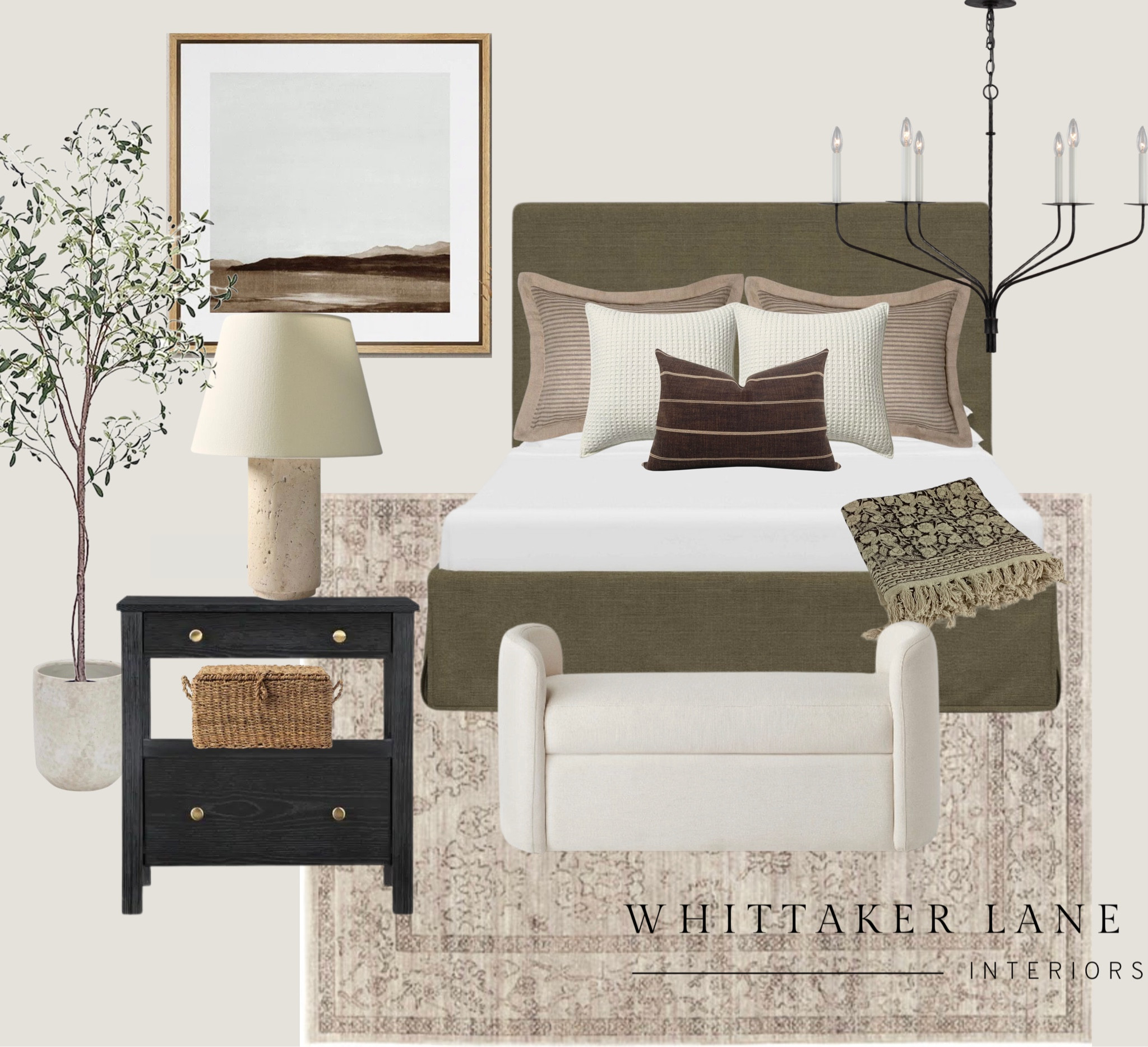 Moody bedroom, moody bedroom inspo, bedroom inspo, bedroom mood board, transitional bedroom, transitional guest room, master bedroom, transitional master bedroom, studio McGee bedroom, McGee and co bedroom, amber lewis, amber interiors, bedroom nightstands, wall art, bedroom art, bed, olive tree, Amazon finds, Amazon home, bedroom rug, transitional modern, modern transitional, modern organic, organic modern #LTKMostLoved

#LTKU #LTKhome