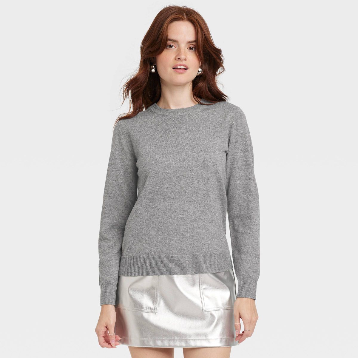 Women's Fine Gauge Crewneck Sweater - A New Day™ | Target