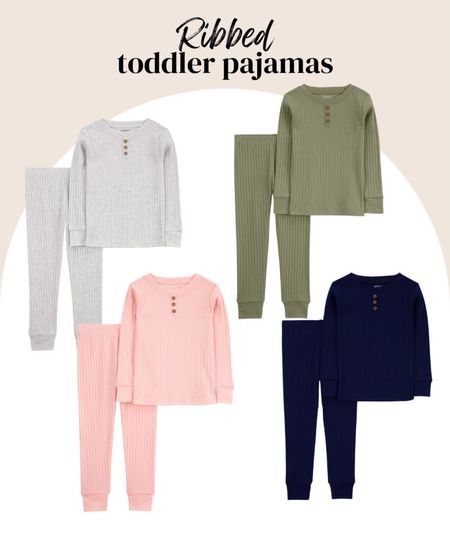 I grabbed ALL of these colors for the kids 😍 Currently 50% off! Cute ribbed toddler pajamas 

#LTKfamily #LTKbaby #LTKkids
