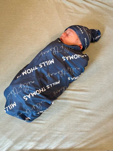 The sweetest personalized baby swaddle & hat from The Little Lemon Company! I love all the color and font choices. It’s great quality and feels so soft! 

#LTKBaby #LTKFamily #LTKBump