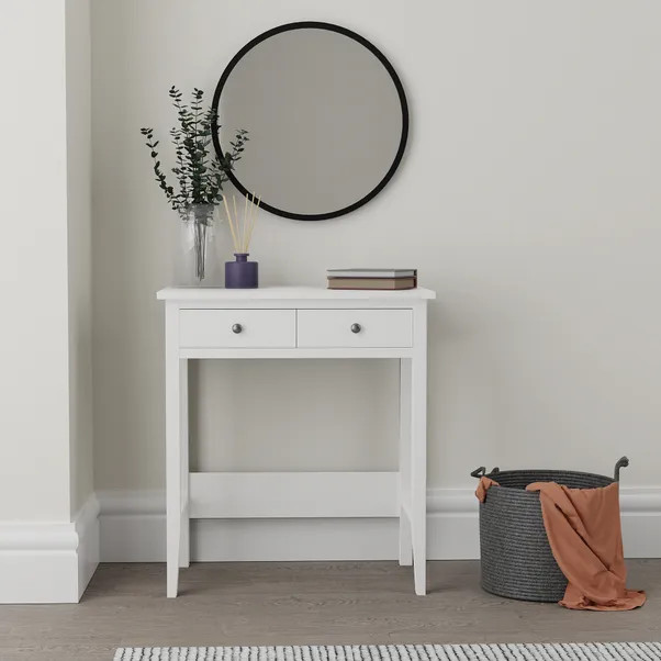 Lynton Compact White Dressing Desk | Dunelm (migrated)
