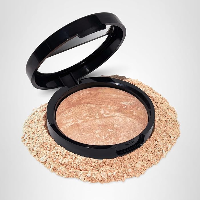 LAURA GELLER NEW YORK Award-Winning Baked Balance-n-Brighten Color Correcting Powder Foundation -... | Amazon (US)
