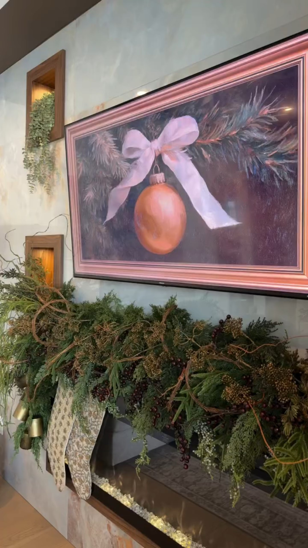 Sharing the garlands I used for my mantel ! They are a splurge but truthfully look at the Fullness and beauty it creates! I’ll link a few items but the rest Ive purchased at local stores to me! 

#LTKhome #LTKwinter #LTKcanada