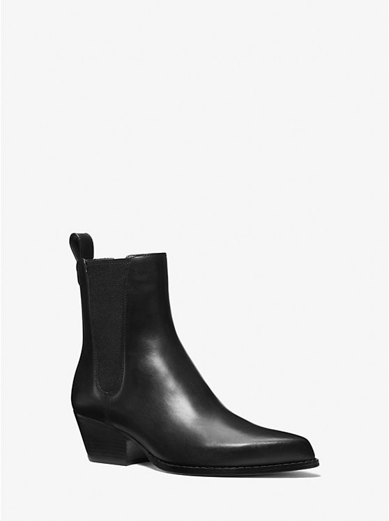 Kinlee Leather Ankle Boot | Michael Kors US
