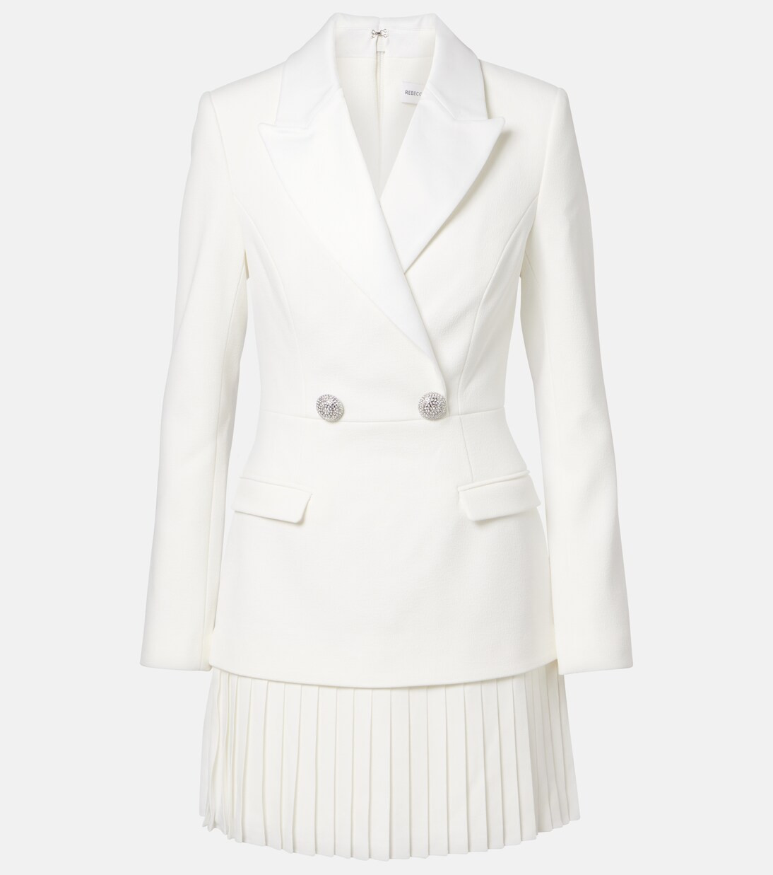 Bridal Atlas pleated blazer dress | Mytheresa (UK)