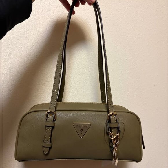 Viral Guess Shoulder Bag in Olive | Poshmark