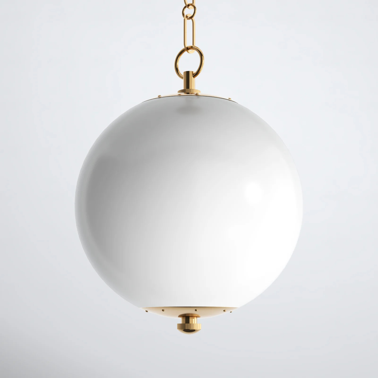 Hudson Valley Mark D. Sikes Sphere Single Pendant | Birch Lane