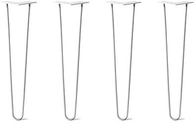 22" Heavy-Duty DIY HAIRPIN LEGS 4 Per Set - 100% Made in USA from Recycled Steel, Superior QA-Tes... | Amazon (US)