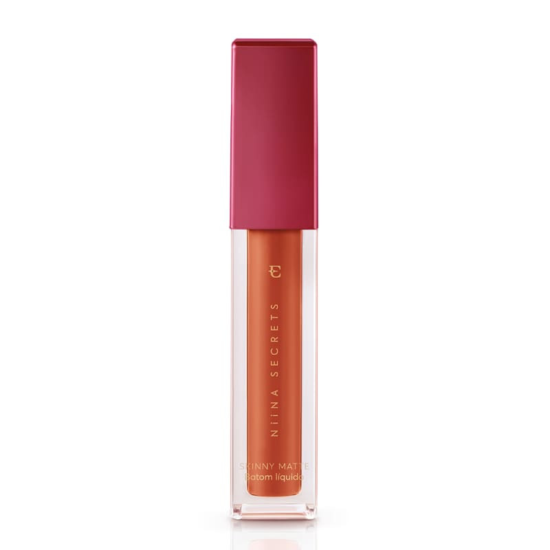 Batom Líquido Niina Secrets Skinny Matte Ambar Tulipa 4ml | Eudora | Eudora (BR)