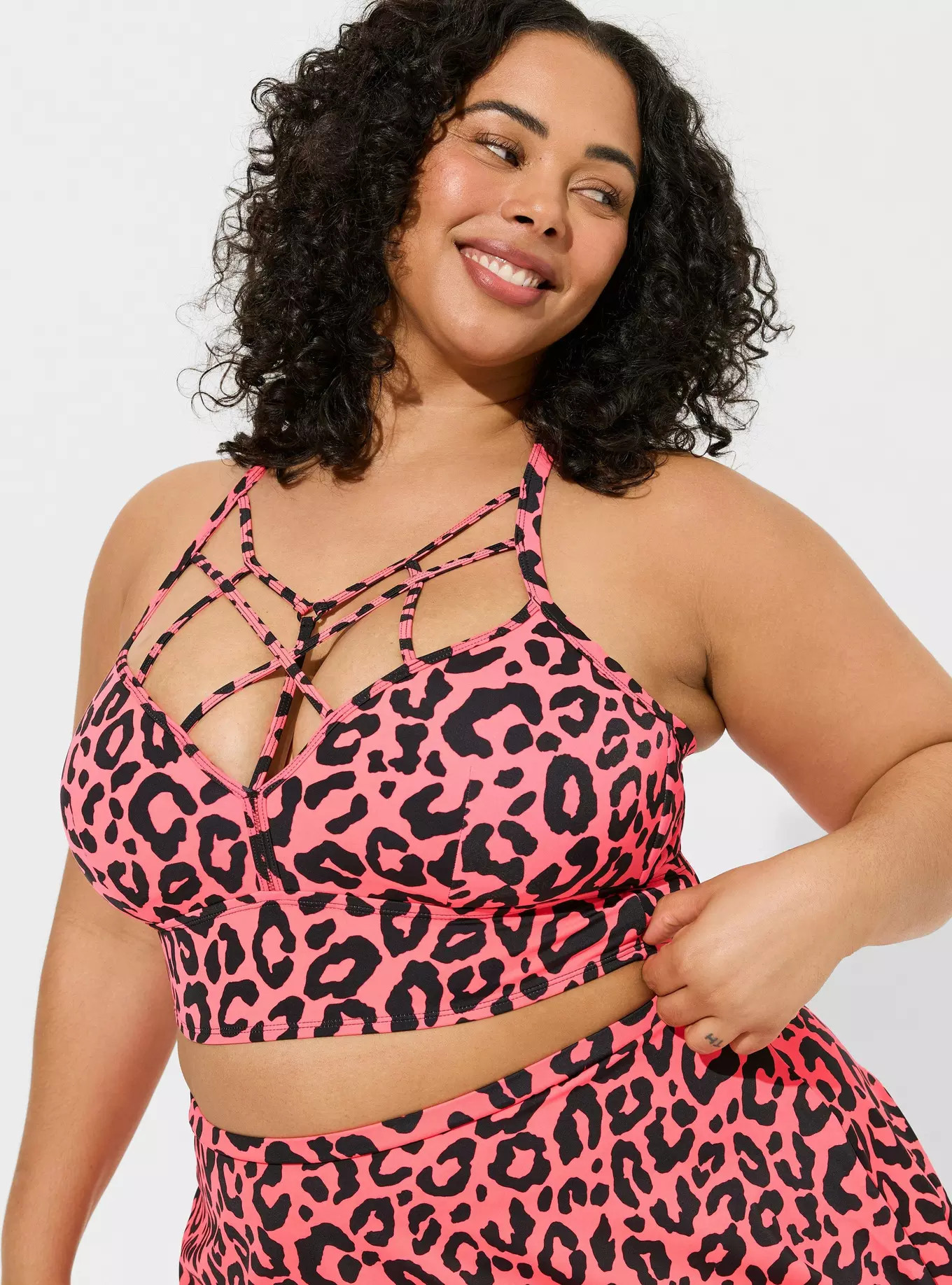Wireless Cage Front Bikini Top | Torrid (US & Canada)