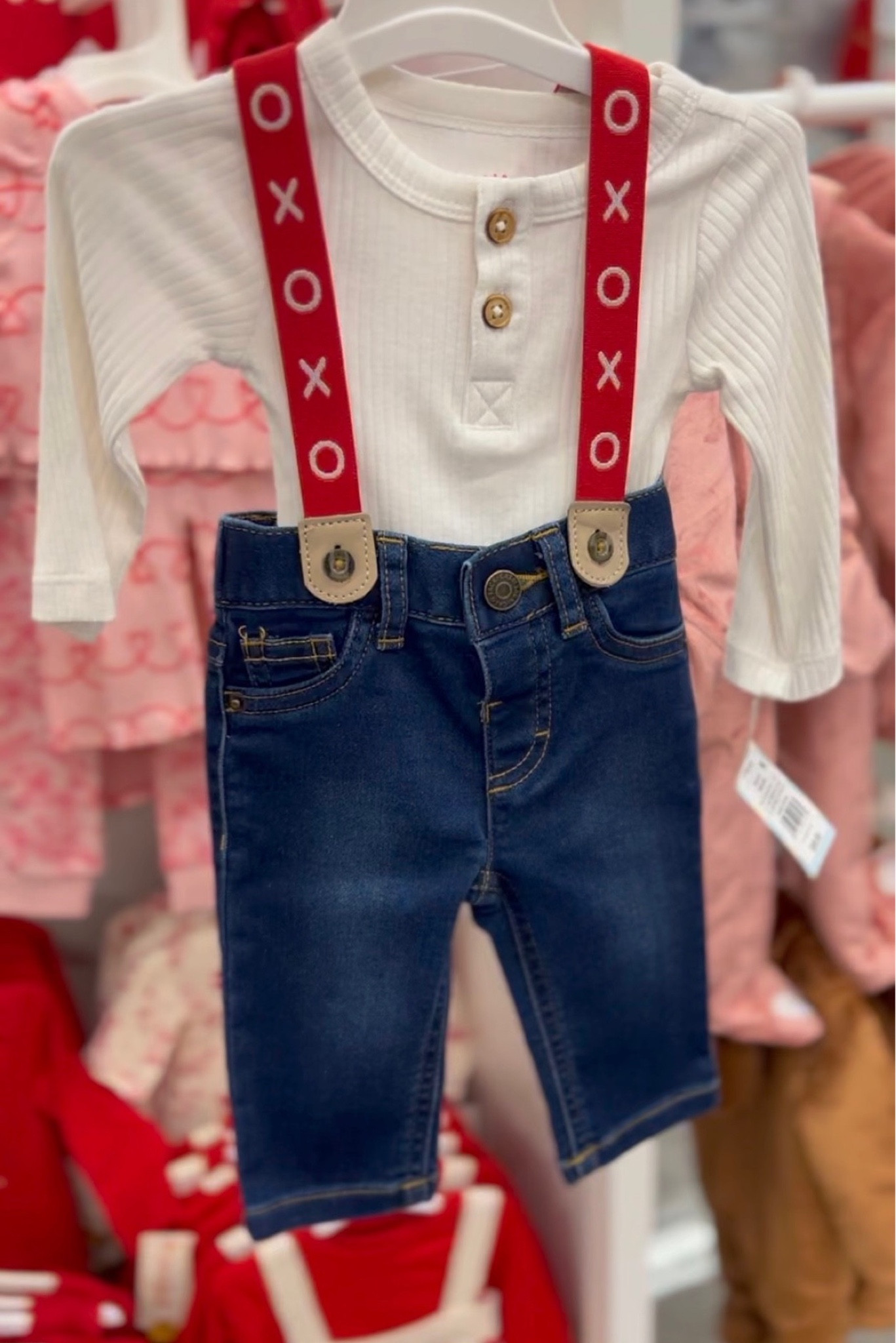 The cutest outfits for your little ones  this Valentine’s Day! 

Baby valentine outfit, Valentine’s Day outfits, baby girl outfit, baby boy outfit, baby fashion, toddler clothes, baby clothes, target baby clothes, baby girl outfit inspo, baby boy outfit inspo, ootd, Valentine’s Day 2024, Babys First, newborn outfits, my first Valentine’s Day 

#LTKbaby #LTKHoliday #LTKkids