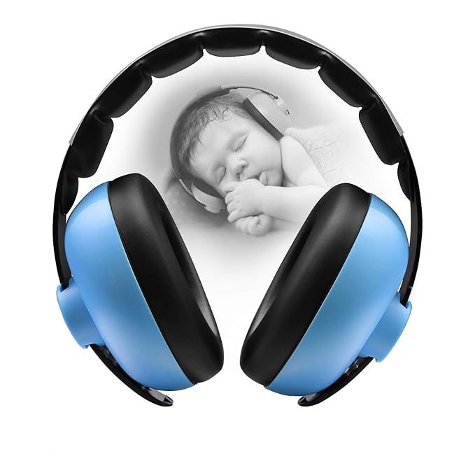 BBTKCARE Baby Ear Protection Noise Cancelling Headphones for Babies for 3 Months to 2 Years (Blue... | Amazon (US)