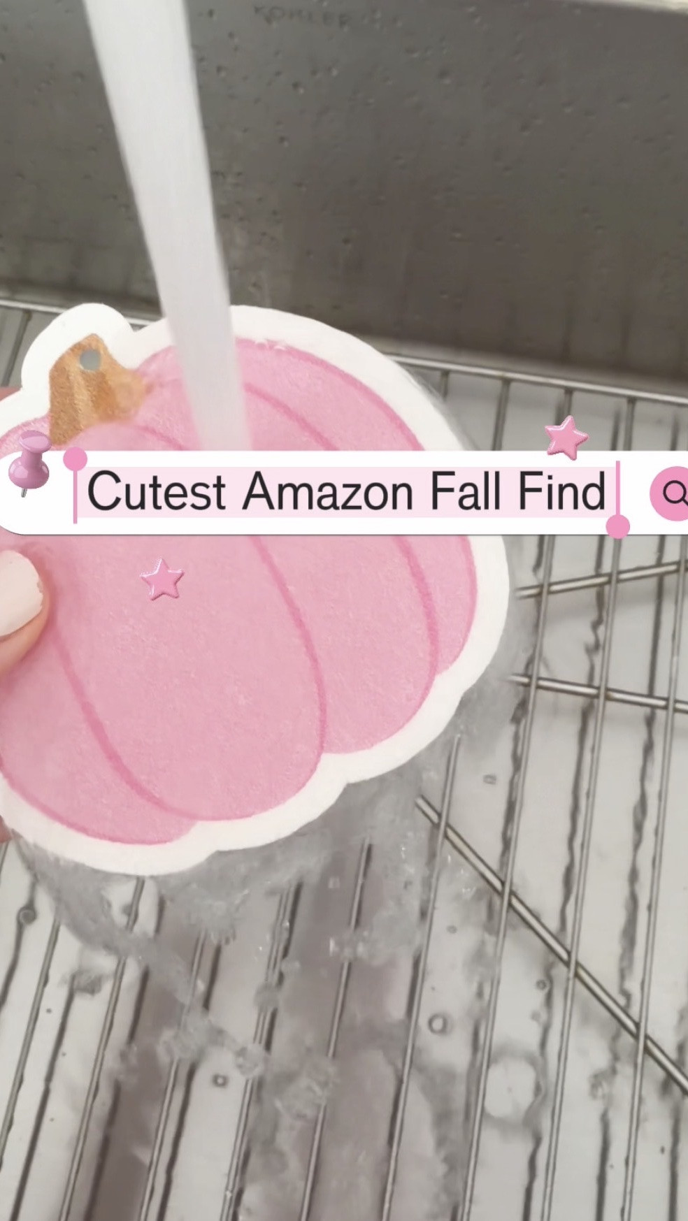 My latest fave #amazonfind 🤭🩷 These fun pink and orange pumpkin sponges bring a touch of Fall to your sink or would make the cutest Fall gift favors! Linked in my bio and Amazon storefront 🎃

#fallvibes #fallpartyideas #pinkpumpkins #falldecor

#LTKSeasonal