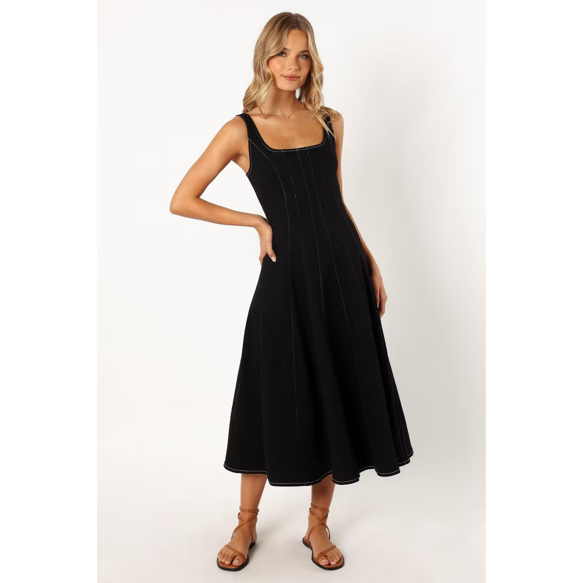 Petal and Pup Womens Una A-Line Midi Dress | Target