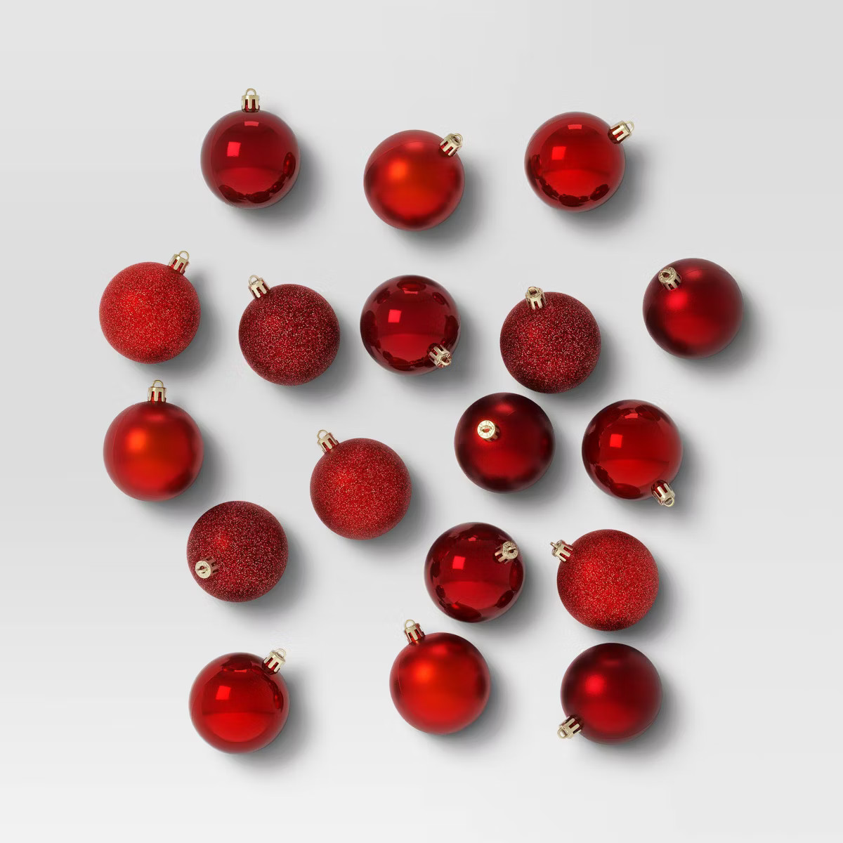 50ct Shatter-Resistant Round Christmas Tree Ornament Set - Wondershop™ | Target