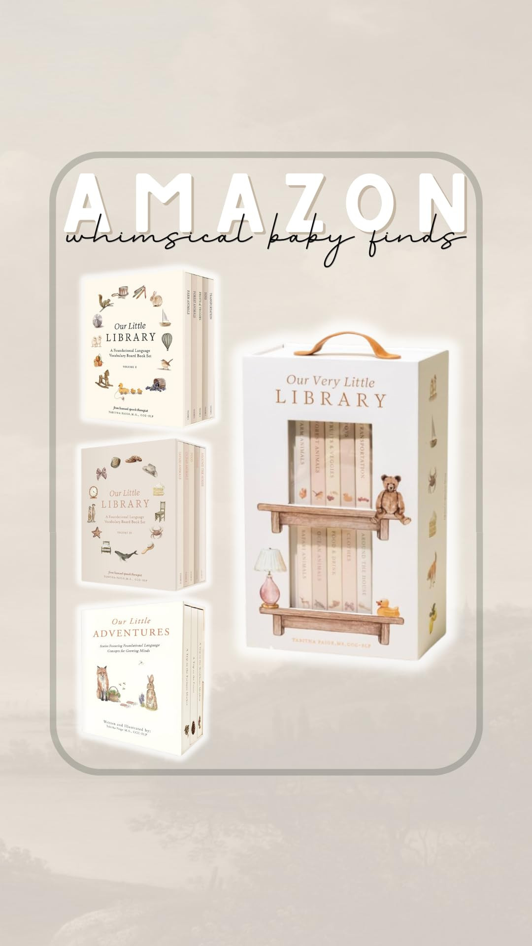 Whimsical Heirloom Book Sets for Babies & Toddlers | Amazon (US)