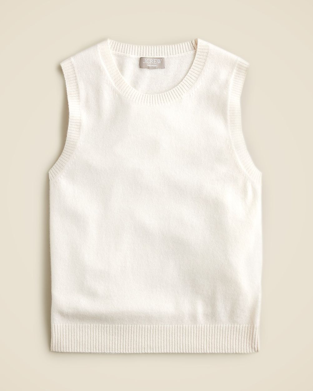 Cashmere crewneck sweater shell | J. Crew US