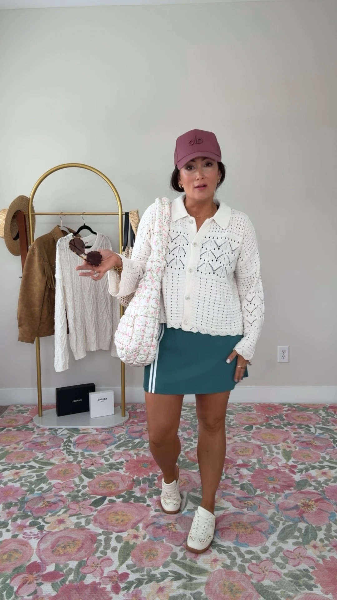 4 WAYS TARGET SWEATER
• medium cardigan
• medium skort 
• sneakers true to size 

#LTKgrwm #LTKmomlife #LTKootd