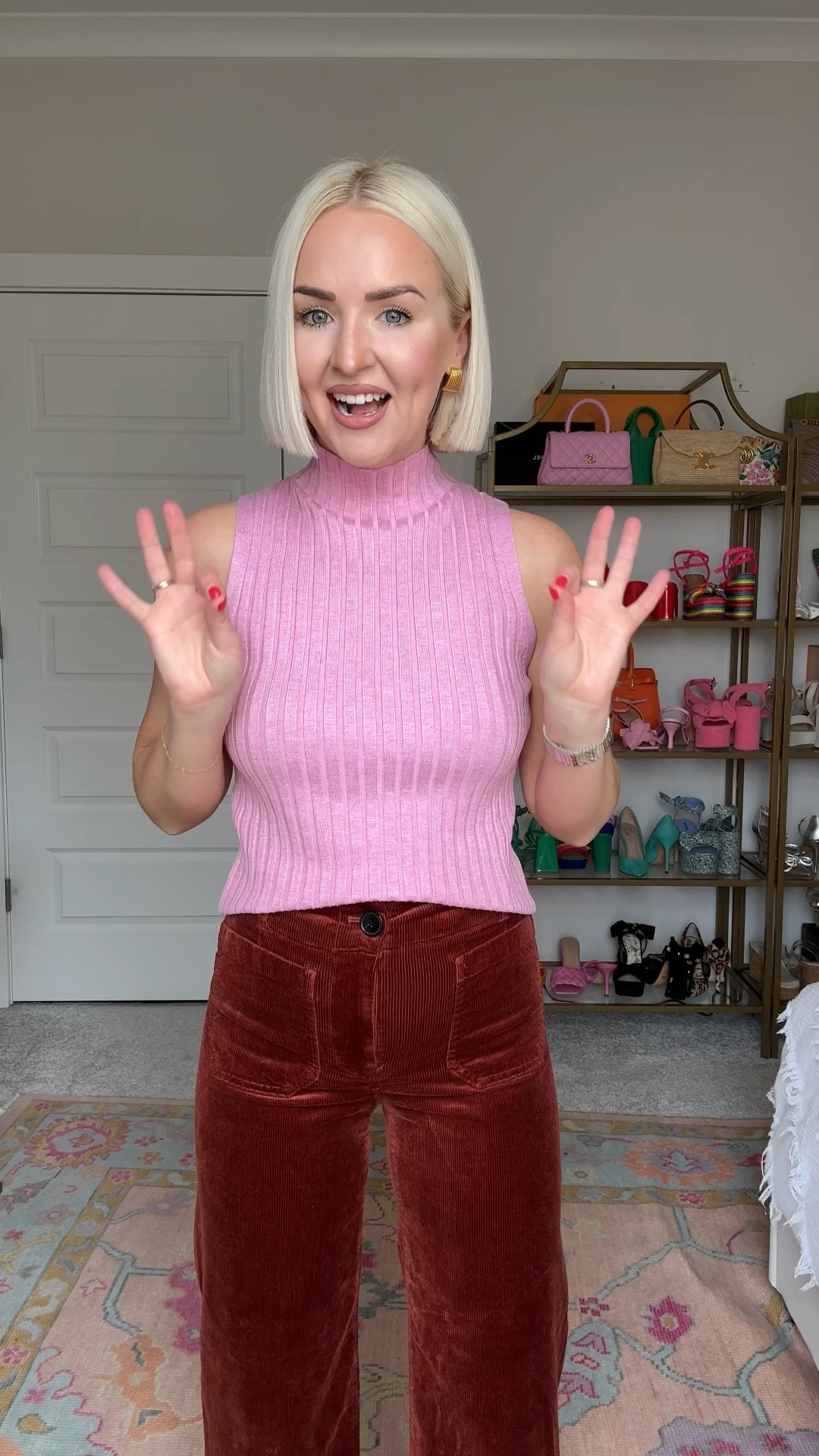 Target style / target fall fashion / target fall outfits 
Matching top + skirt: XS
Cardigan: sized up to small
Pink + cream tanks: sized up to small
Cream shorts: 2 (perfect size, I’m a 24)
light gray short sleeve sweater: XS 

#LTKStyleTip #LTKPetite #LTKFindsUnder50