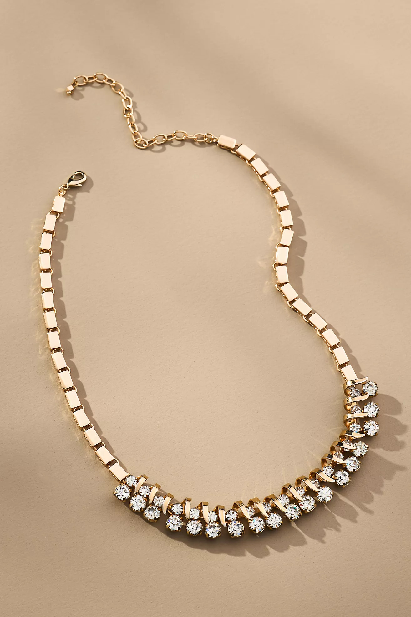 Multi Crystal Collar Necklace | Anthropologie (US)