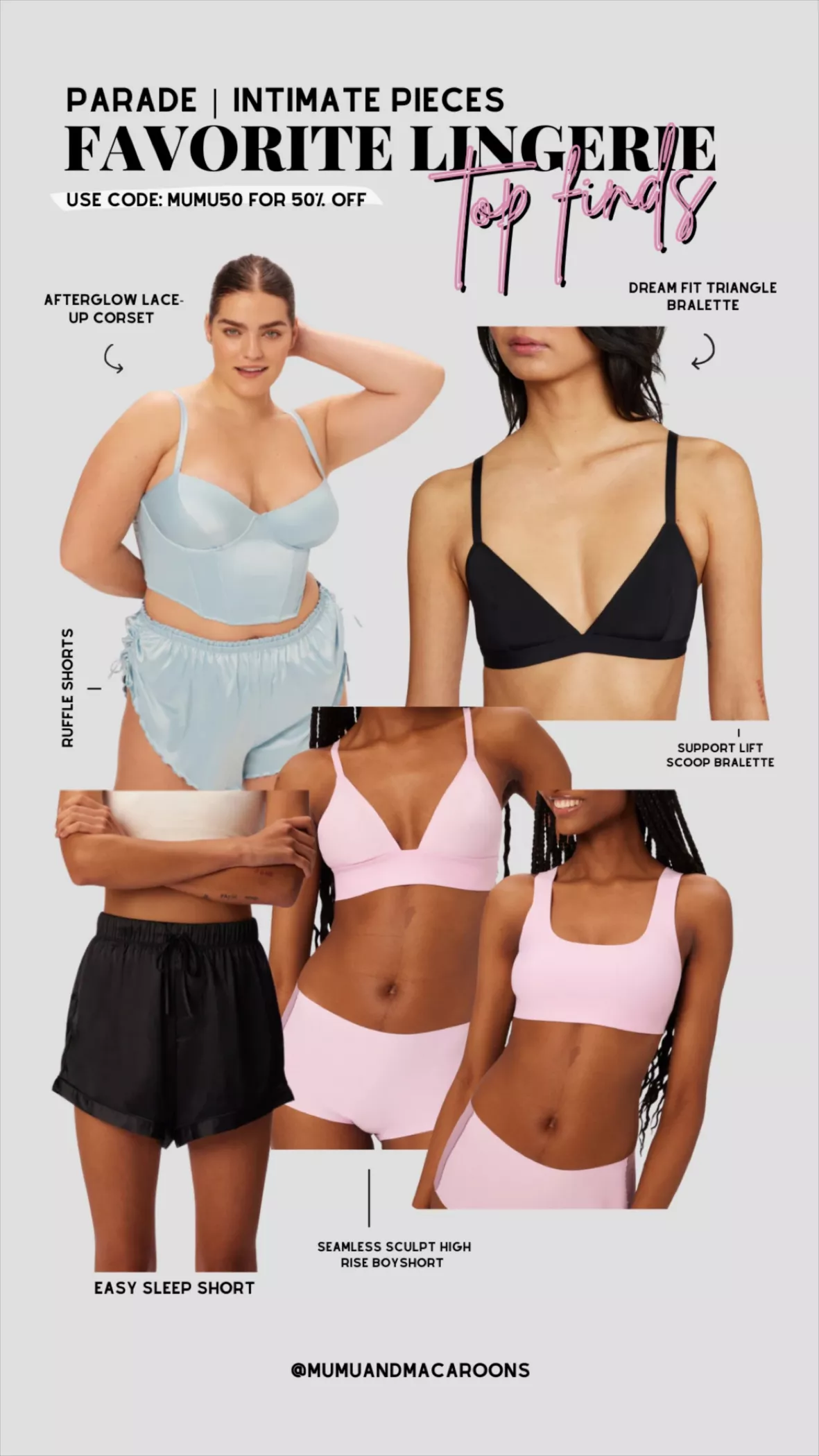 Luxe Mesh Scoop Bralette curated on LTK