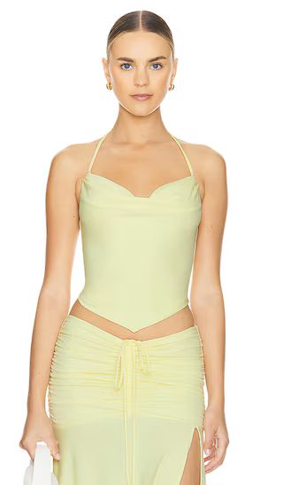 Surya Top in Soft Yellow | Revolve Clothing (Global)