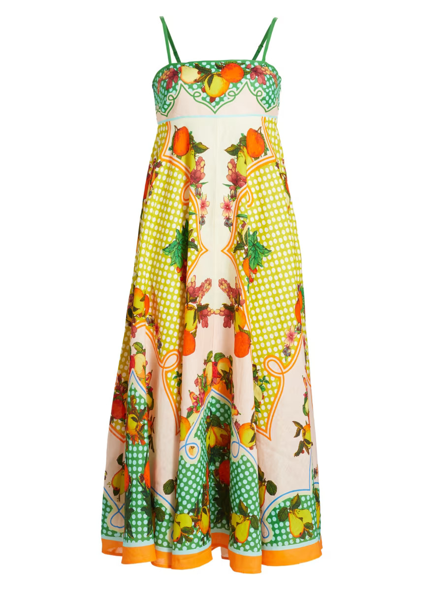 Hotel Paradisio Lemonis Linen Sundress | Saks Fifth Avenue